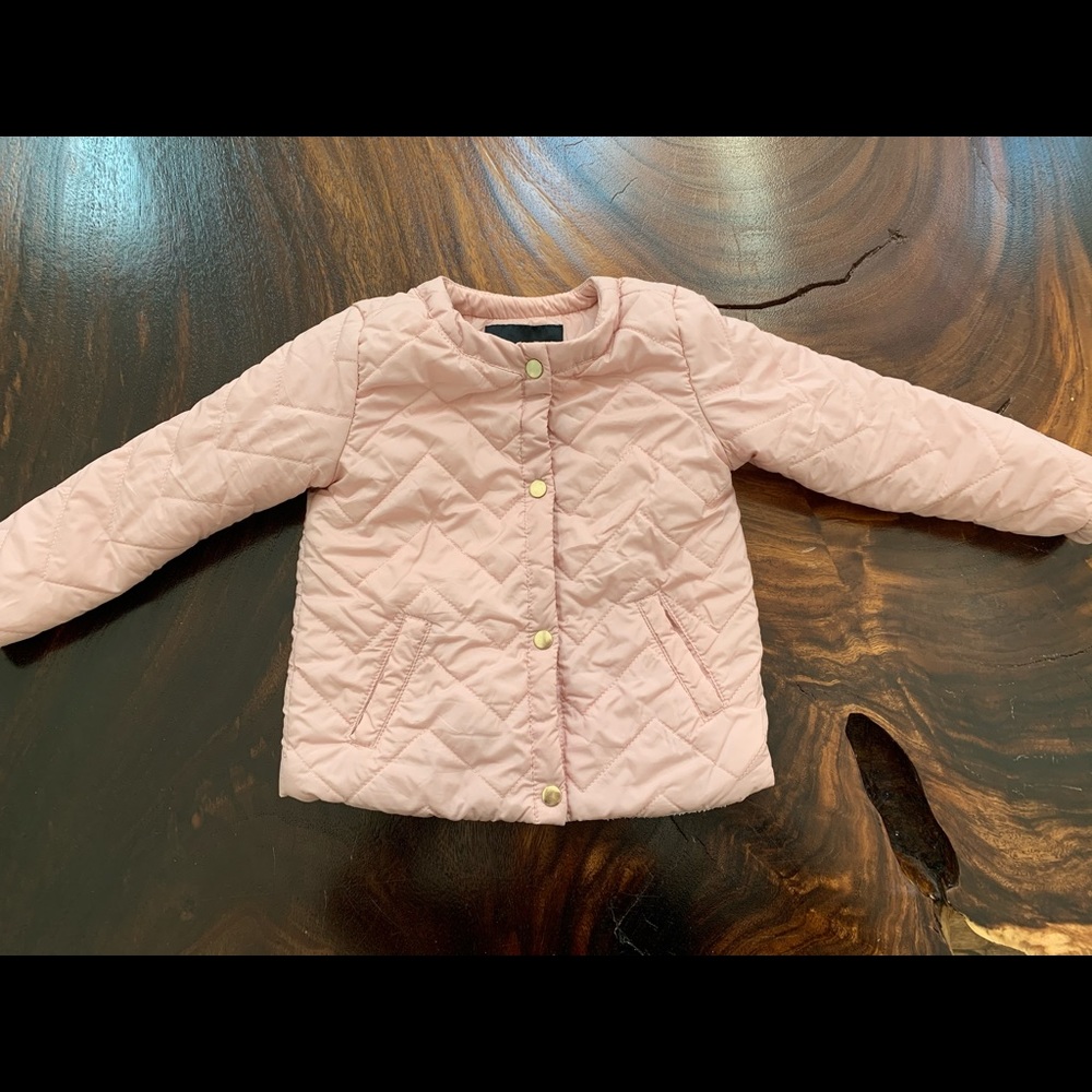 Me Jane Mini quilted sz 3 pink jacket frm Saks